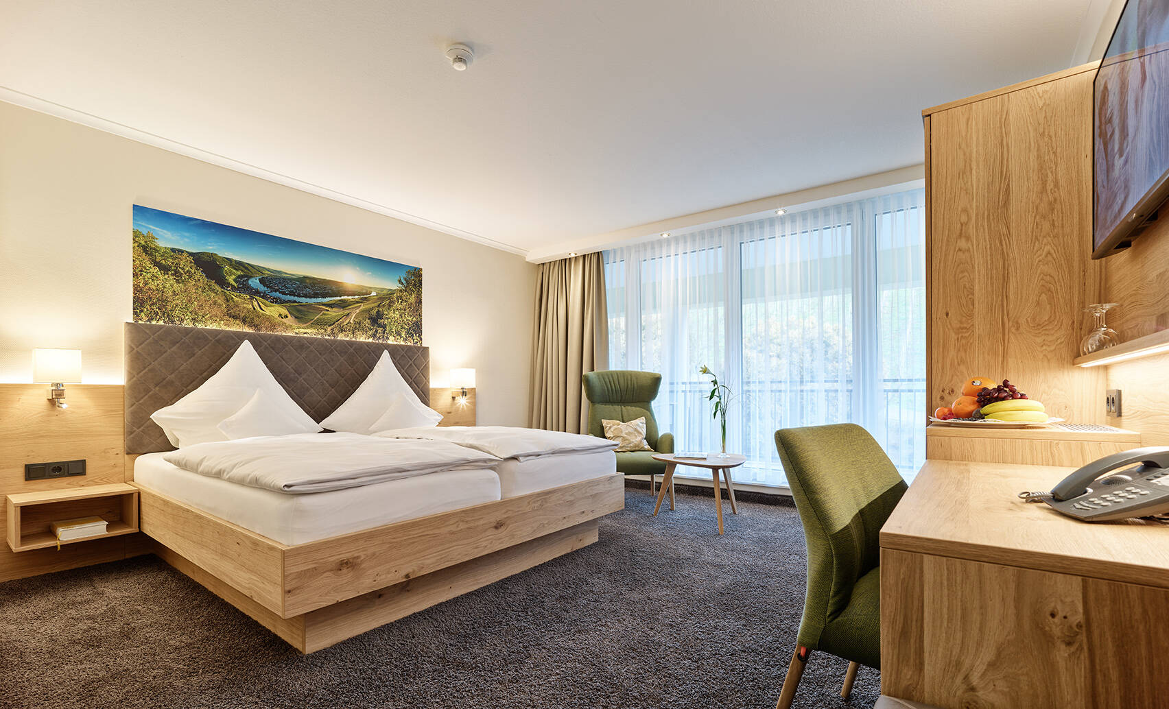 Übernachtungsangebote für das Maximiner Doppelzimmer im 4-Sterne Hotel Weis im Ruwertal