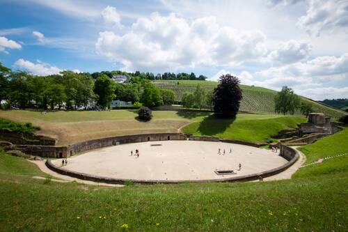 Amphitheater Blick von halb oben c Trier Tourismus und Marketing