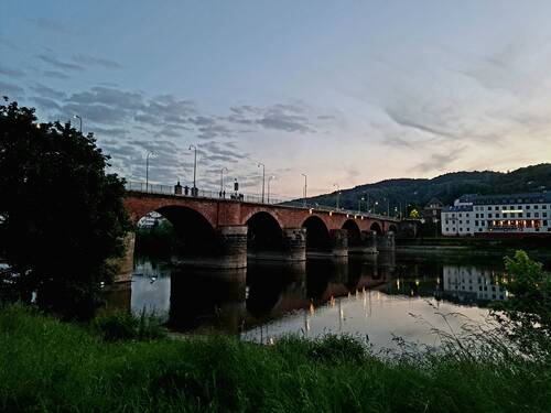 Römerbrücke Trier Abend c Trier Tourismus und Marketing