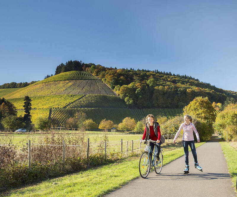 Aktivurlaub im Weinhotel Weis – Radfahren auf dem Hochwald Radweg im Ruwertal